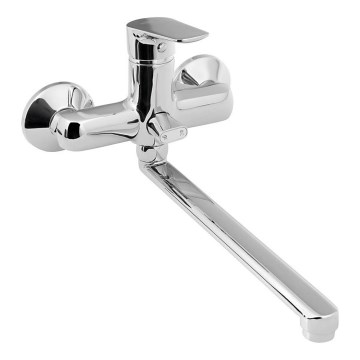 Aqualine - Basin/bath tap LOTTA shiny chrome
