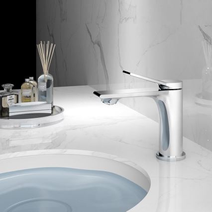 Aqualine - Basin tap BOLERO shiny chrome