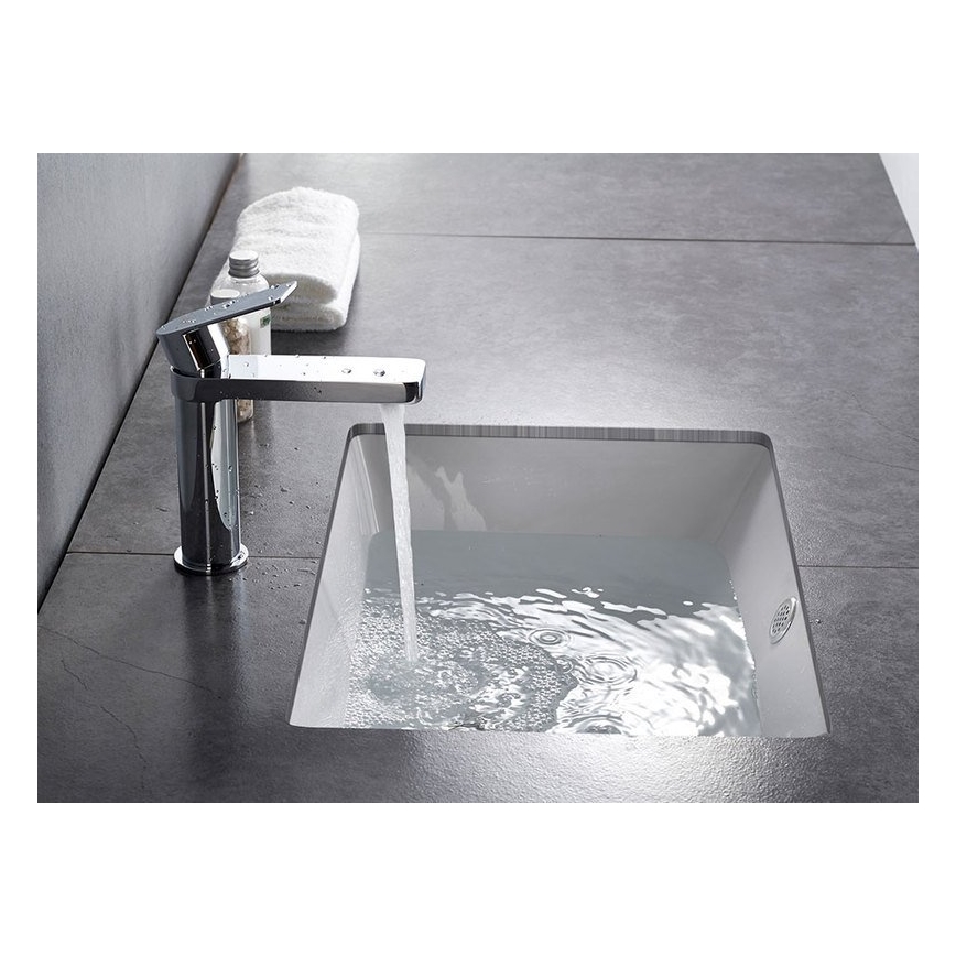 Aqualine - Basin tap DAPHNE 15,5 cm shiny chrome