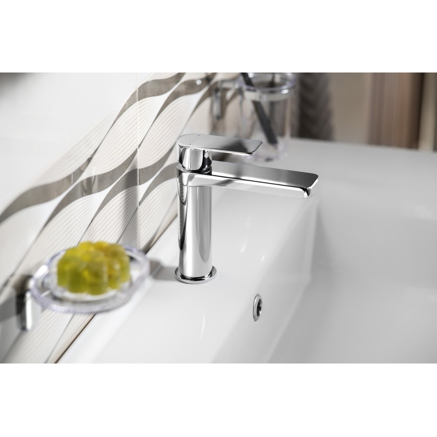Aqualine - Basin tap DAPHNE 15,5 cm shiny chrome