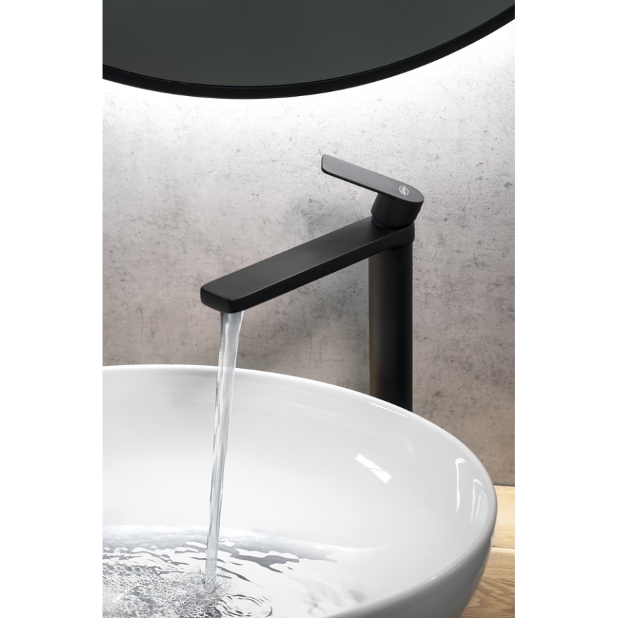 Aqualine - Basin tap DAPHNE 29 cm matte black