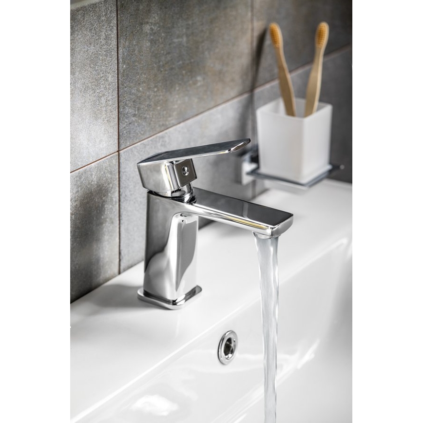 Aqualine - Basin tap FACTOR shiny chrome