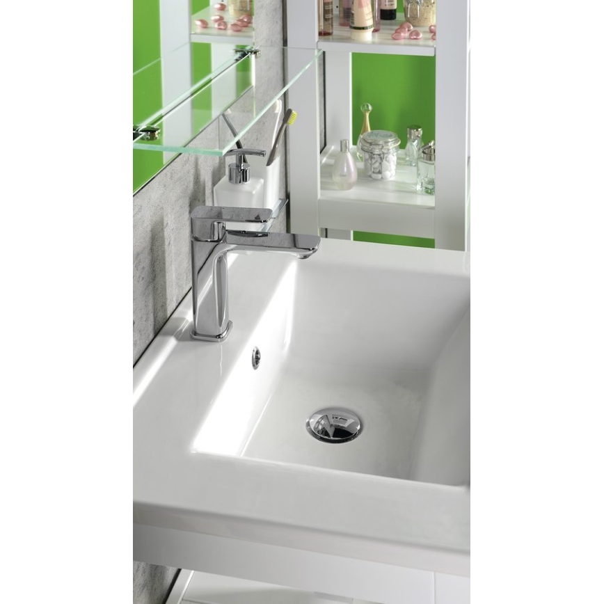 Aqualine - Basin tap FACTOR shiny chrome