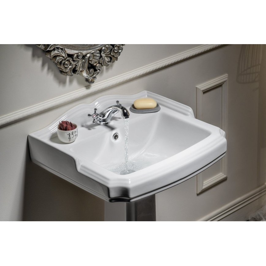 Aqualine - Basin tap VICTORIA shiny chrome