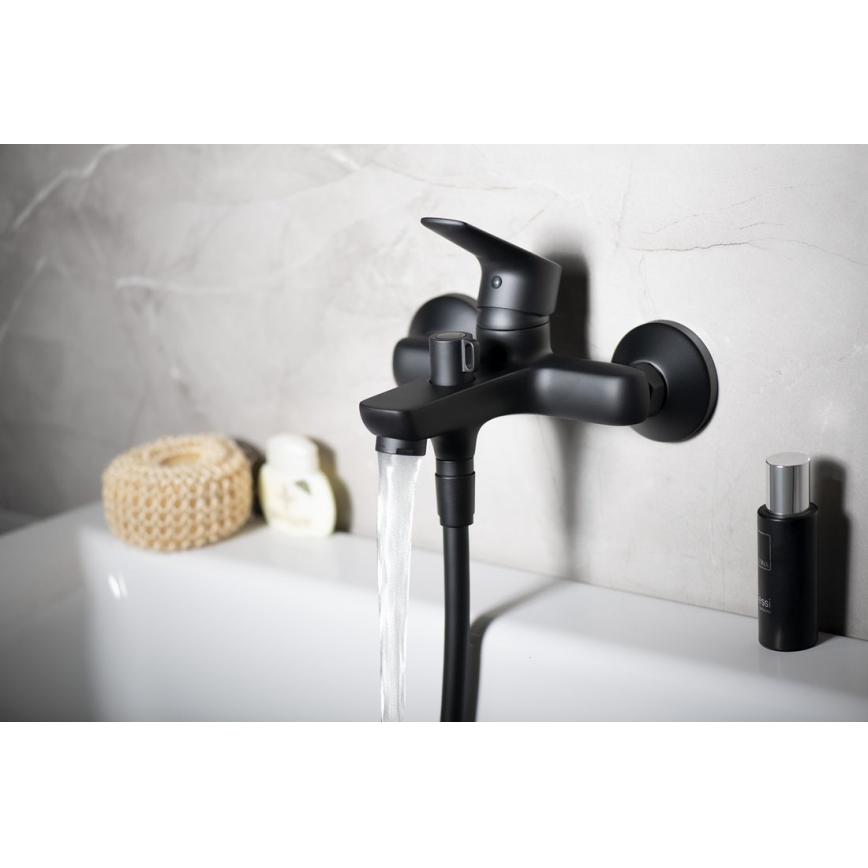 Aqualine - Bath tap LOTTA matte black