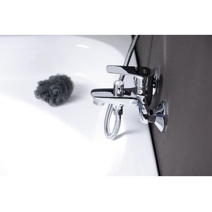 Aqualine - Bath tap LOTTA shiny chrome