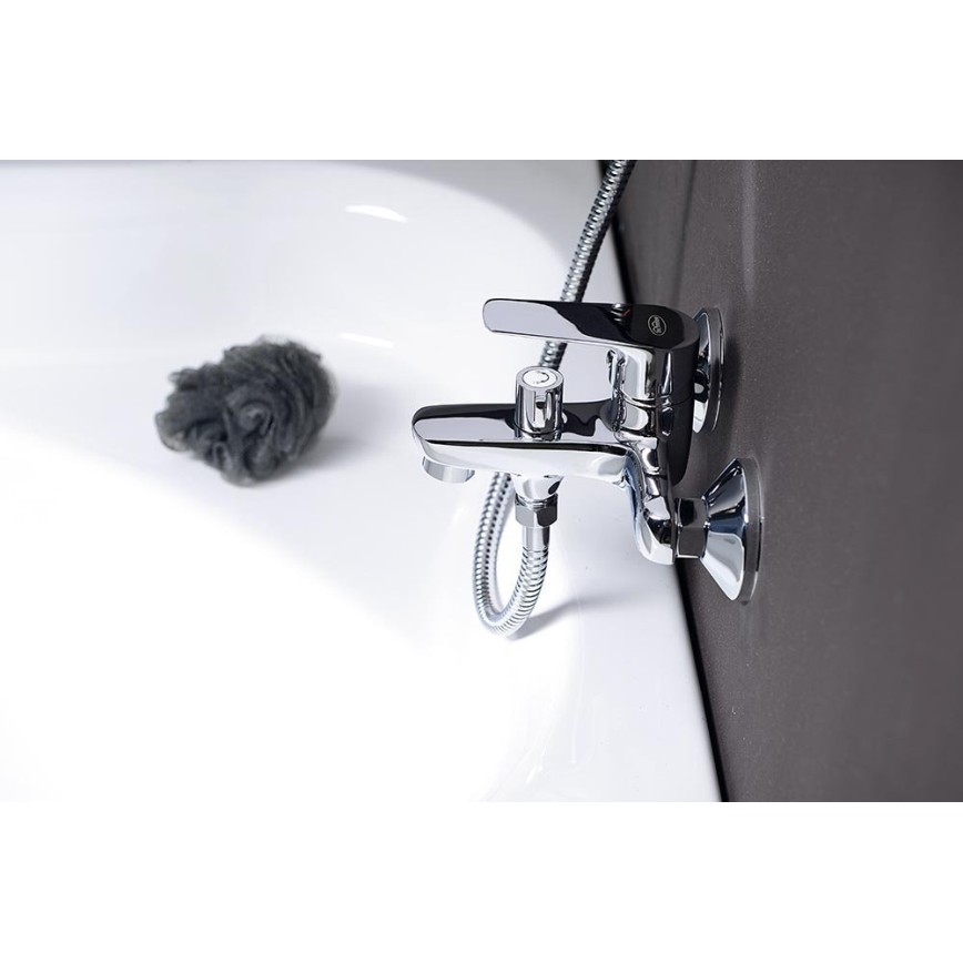 Aqualine - Bath tap LOTTA shiny chrome