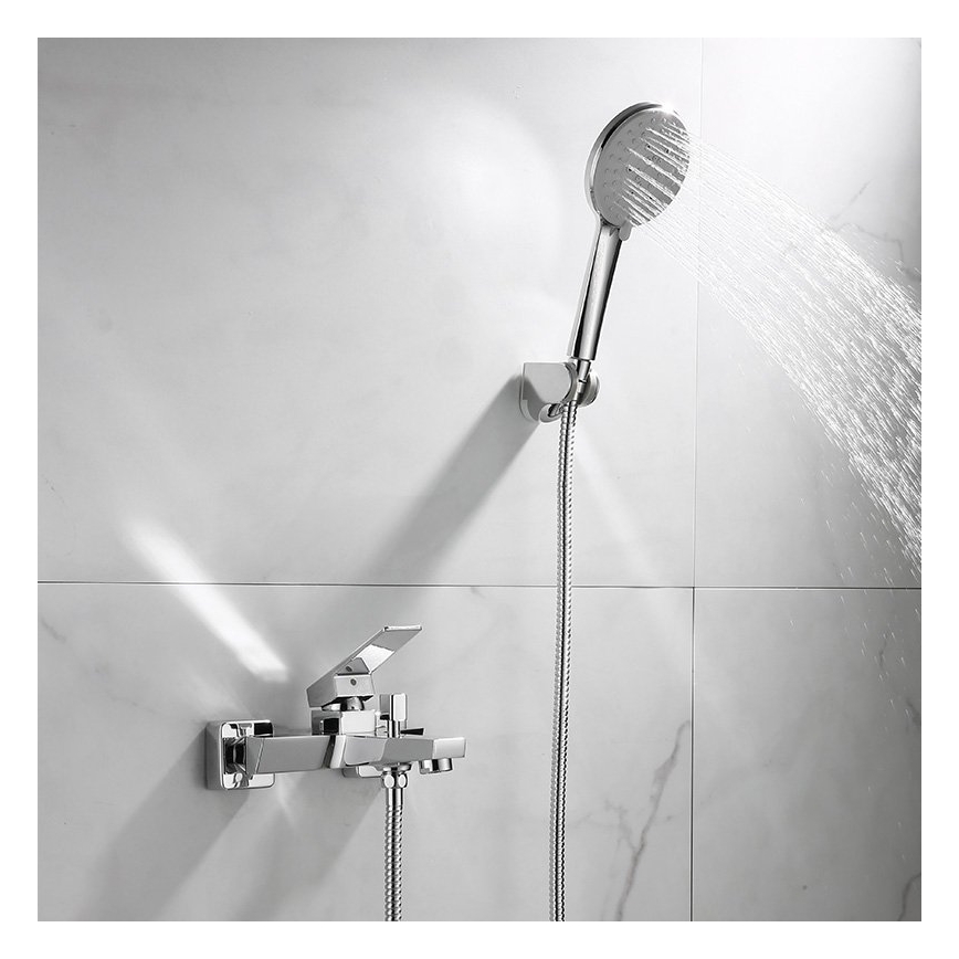 Aqualine - Bath tap RITMO shiny chrome