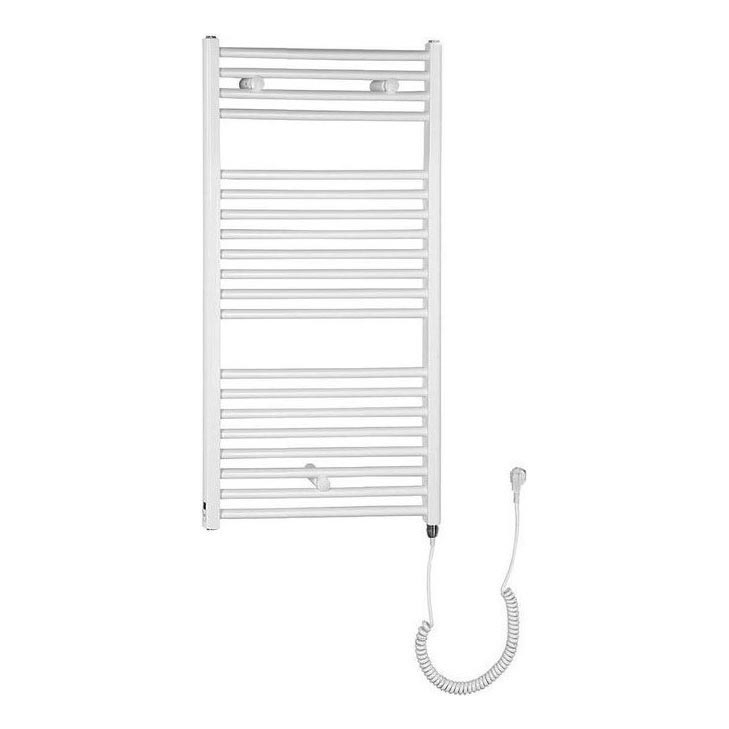 Aqualine - Bathroom electric radiator DIRECT-E 300W/230V 96 cm white straight