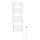 Aqualine - Bathroom electric radiator DIRECT-E 400W/230V 132 cm white straight