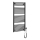Aqualine - Bathroom electric radiator DIRECT-E 600W/230V 132 cm matte black straight