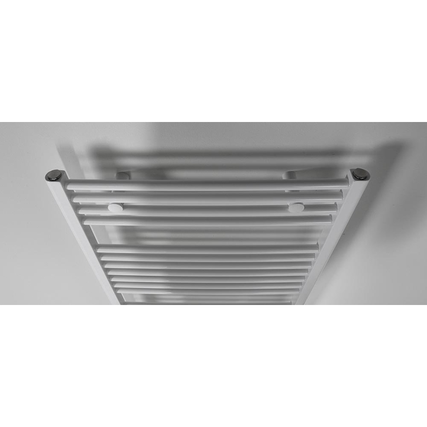 Aqualine - Bathroom electric radiator DIRECT-E 600W/230V 132 cm white straight