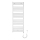 Aqualine - Bathroom electric radiator DIRECT-E 800W/230V 168 cm white straight