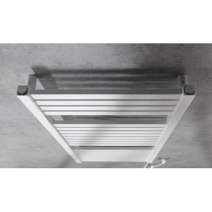 Aqualine - Bathroom electric radiator TONDI-E 300W/230V 97 cm white straight