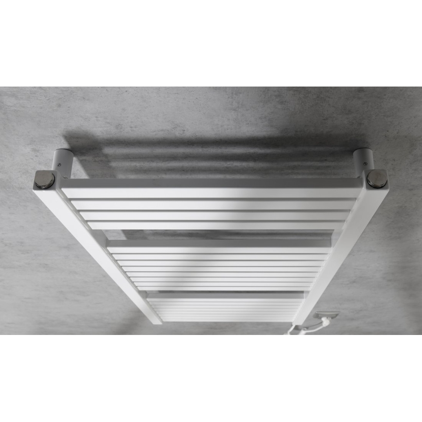 Aqualine - Bathroom electric radiator TONDI-E 300W/230V 97 cm white straight