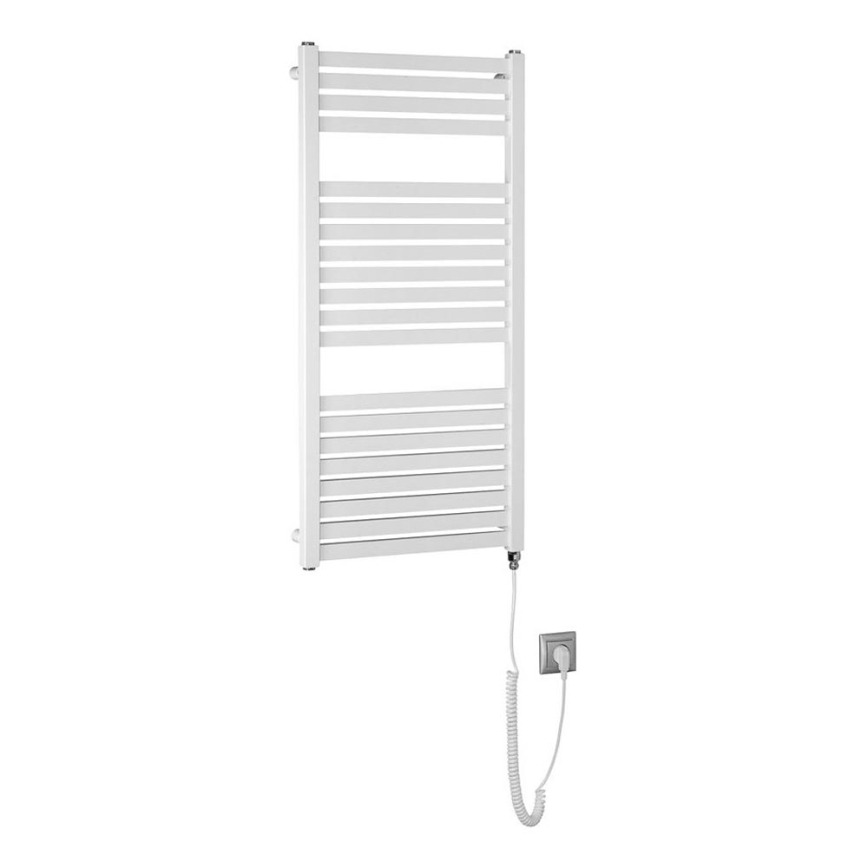 Aqualine - Bathroom electric radiator TONDI-E 300W/230V 97 cm white straight