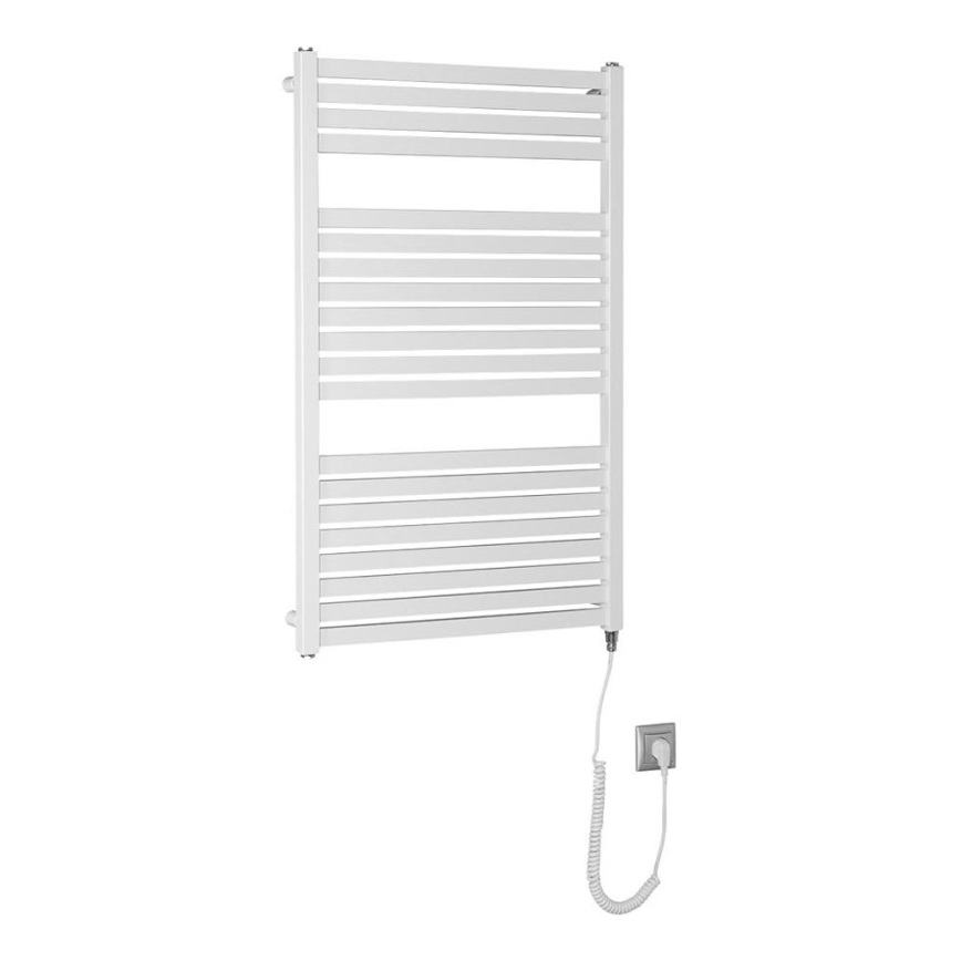 Aqualine - Bathroom electric radiator TONDI-E 400W/230V 97 cm white straight