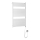 Aqualine - Bathroom electric radiator TONDI-E 400W/230V 97 cm white straight