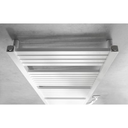 Aqualine - Bathroom electric radiator TONDI-E 500W/230V 133 cm white straight