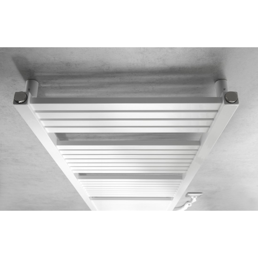 Aqualine - Bathroom electric radiator TONDI-E 500W/230V 133 cm white straight