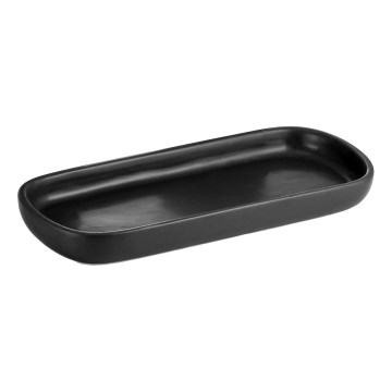 Aqualine - Bathroom tray NERO ceramics/black