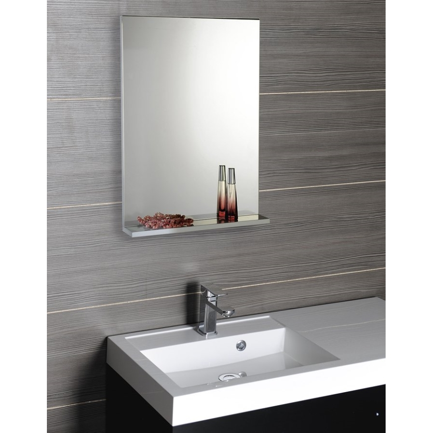 Aqualine - BETA Mirror 50 x 70 cm, White
