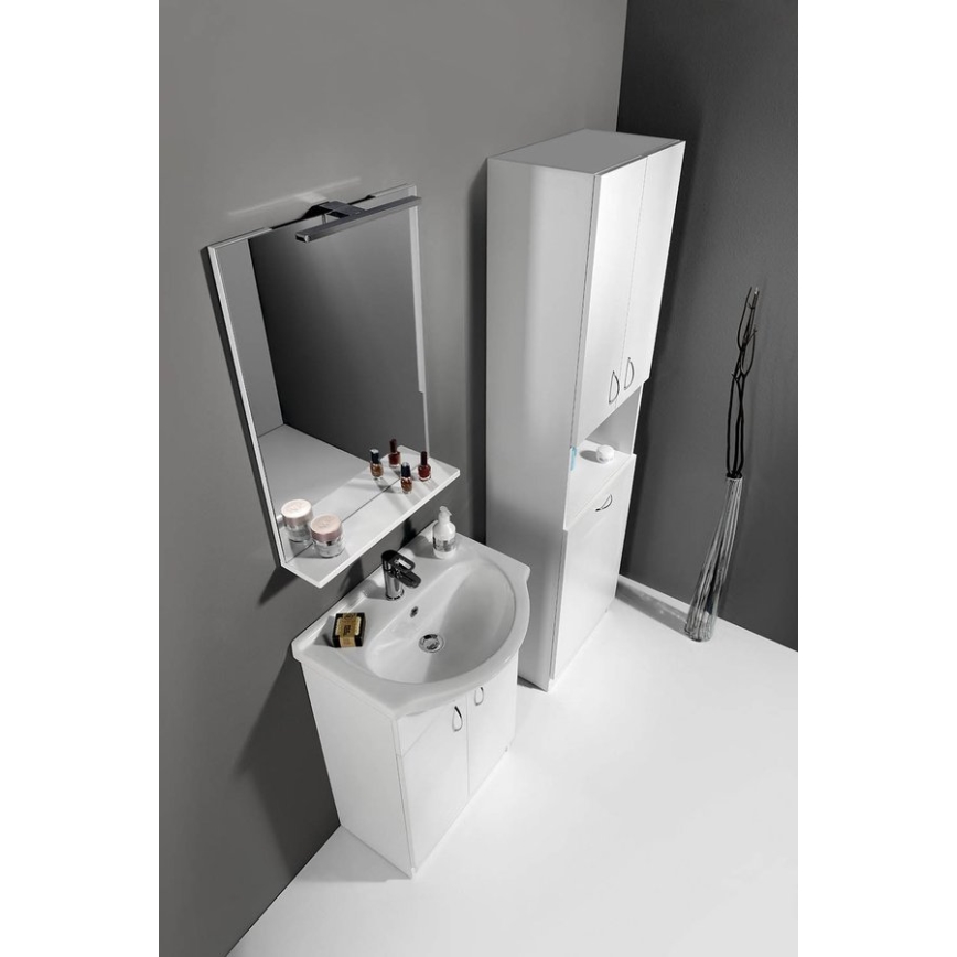 Aqualine - BETA Mirror 50 x 70 cm, White