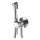 Aqualine - Bidet tap with shower for concealed installation shiny chrome