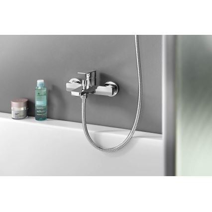 Aqualine - DAPHNE Bath Mixer Tap, Polished Chrome