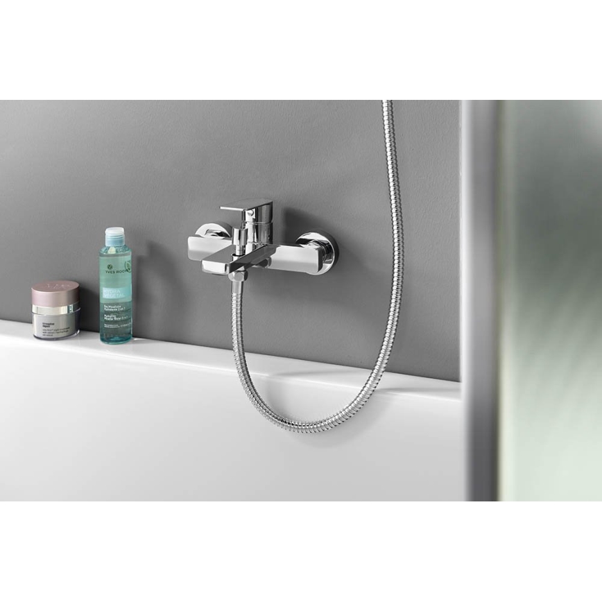Aqualine - DAPHNE Bath Mixer Tap, Polished Chrome
