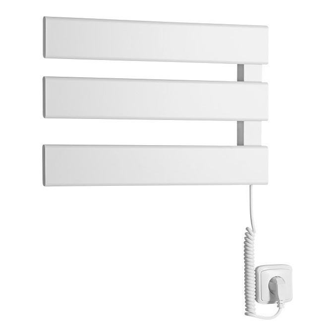 Aqualine - Electric towel rail ELVIS 50W/230V 34,2 cm white right