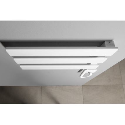 Aqualine - Electric towel rail ELVIS 50W/230V 34,2 cm white right