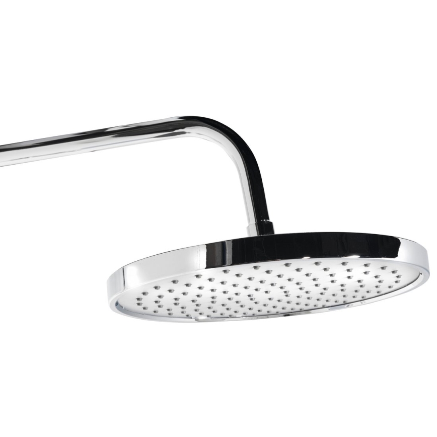 Aqualine - FARRAO Shower Set with Mixer, Polished Chrome