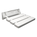 Aqualine - Fold-down shower seat, 32 x 32.8 cm, white