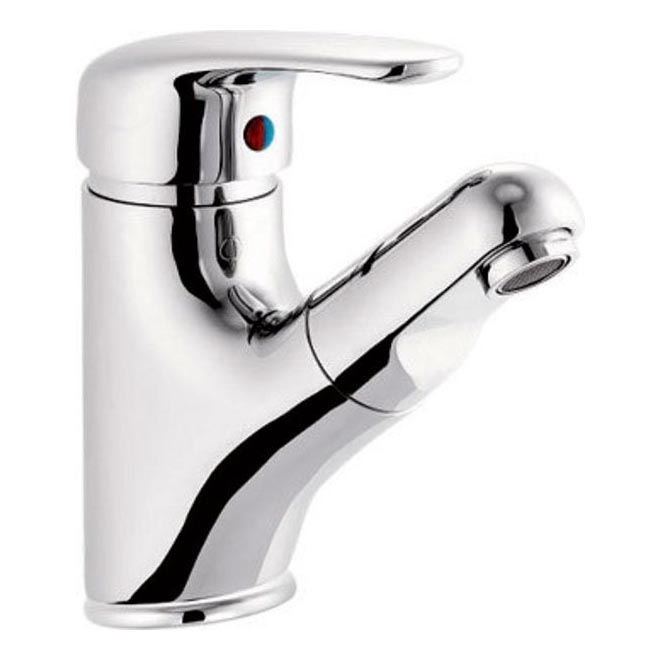Aqualine - KASIOPEA 14.2 cm Basin Mixer, Polished Chrome
