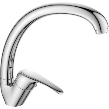 Aqualine - KASIOPEA 24 cm Kitchen Sink Faucet, Polished Chrome