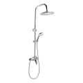 Aqualine - KASIOPEA shower set with mixer tap, polished chrome