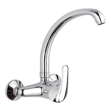 Aqualine - KASIOPEA Sink Faucet 20 cm Polished Chrome