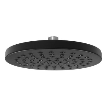 Aqualine - Overhead shower d. 20 cm matte black