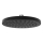 Aqualine - Overhead shower d. 20 cm matte black