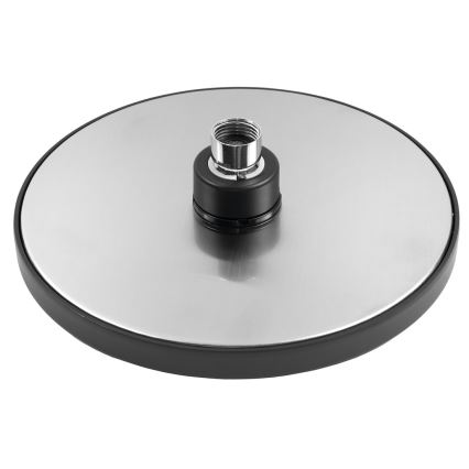 Aqualine - Overhead shower d. 20 cm matte black