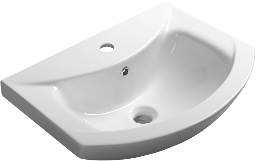 Aqualine - Recessed Basin ZERO 55x44 cm Ceramic/White