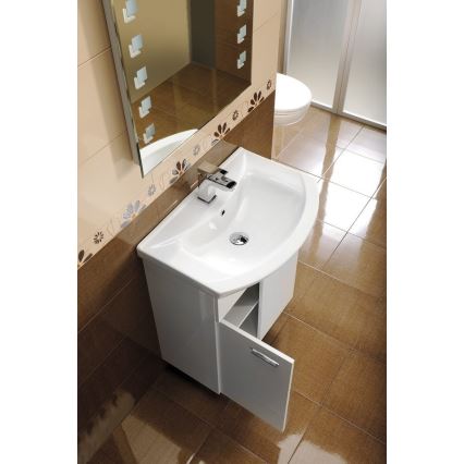 Aqualine - Recessed Basin ZERO 55x44 cm Ceramic/White
