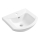 Aqualine - Recessed washbasin ZERO 45,5x40 cm ceramic/white