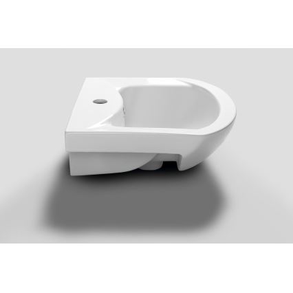 Aqualine - Recessed washbasin ZERO 45,5x40 cm ceramic/white