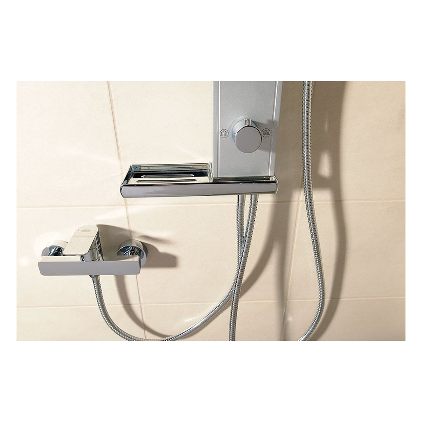 Aqualine - ROME Shower Set, Polished Chrome