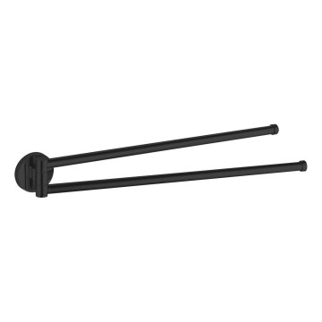 Aqualine - Rotating wall towel holder SAMBA 47 cm black