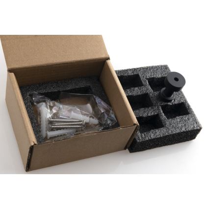 Aqualine - SET 5x Wall hook SAMBA matte black