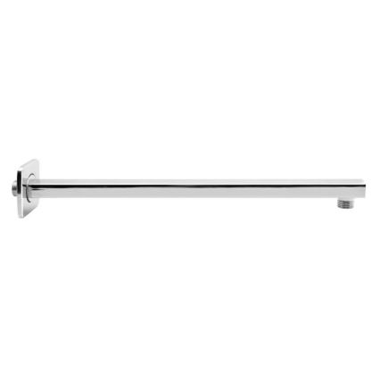 Aqualine - Shower arm angular 40,4 cm shiny chrome
