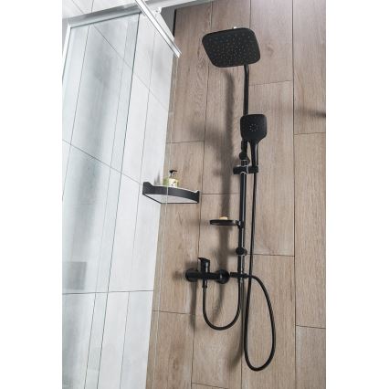 Aqualine - Shower set KERA matte black